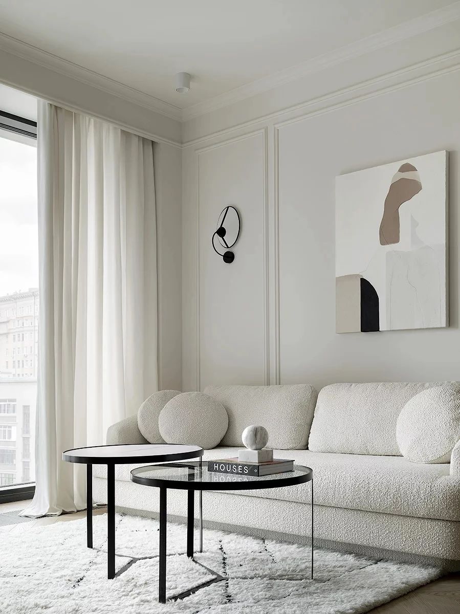 54㎡时尚简约单身公寓丨Aleksandra HelminskayaLeontieva-2