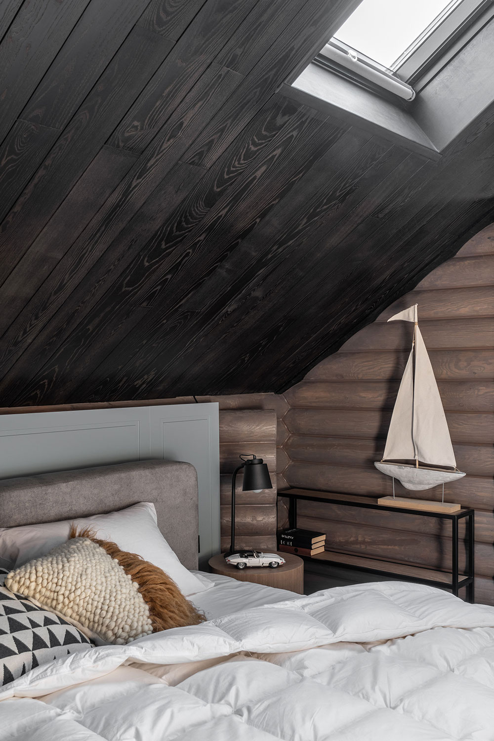 乌克兰基辅郊区现代木屋设计-16