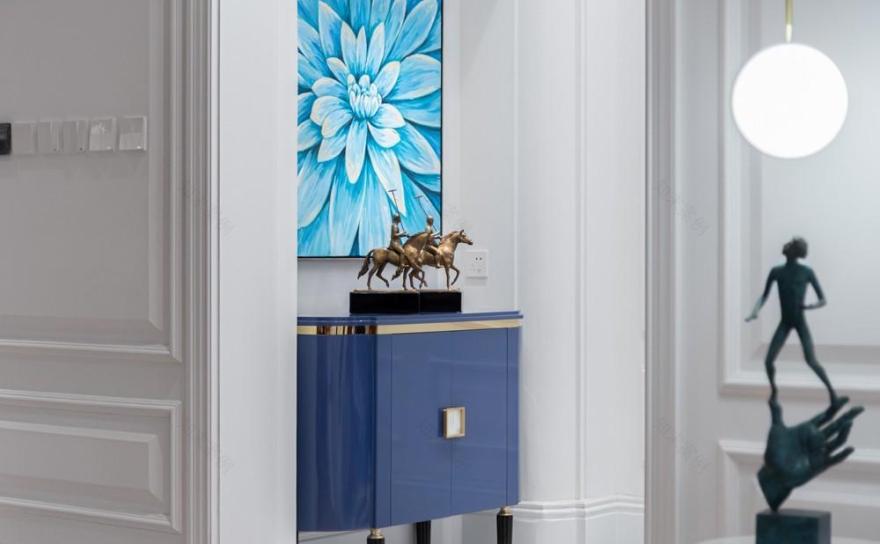 北京奥北别墅区叠拼别墅 | 美式宁静舒适,中式书房浪漫灵动-28