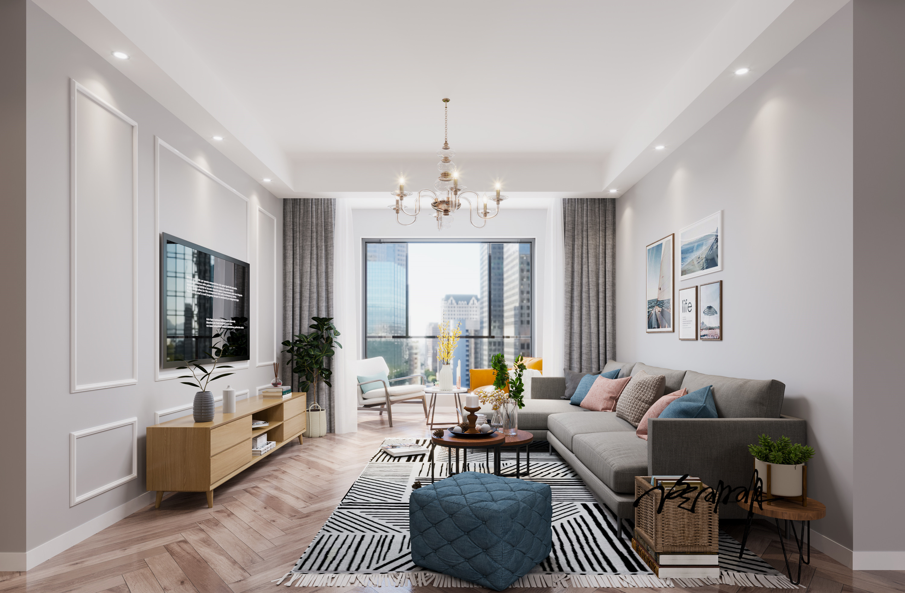 现代简约住宅设计-6