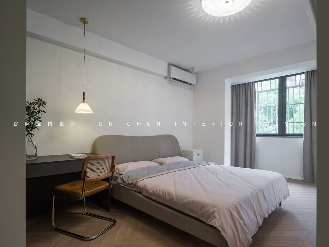 GUCHEN DESIGN | 独居女生的温柔复古家，谁信只有55㎡！-48