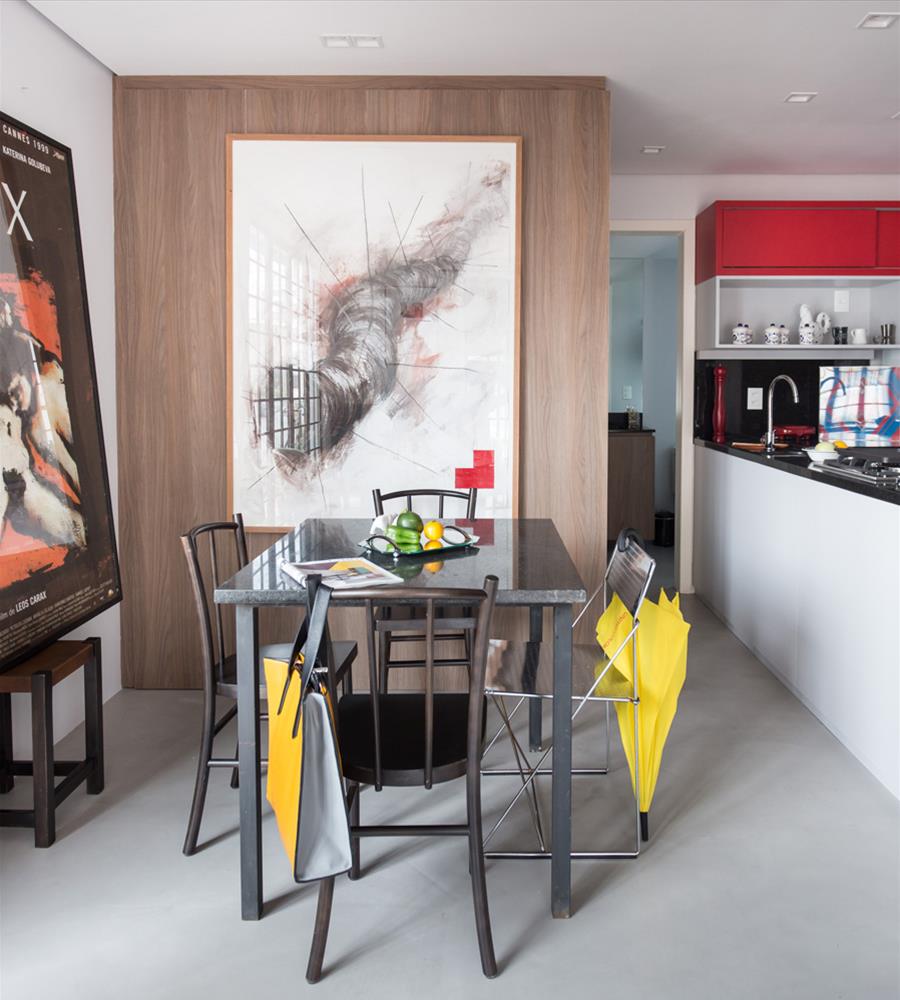 巴西小户型公寓改造，现代北欧风格设计引人注目-5