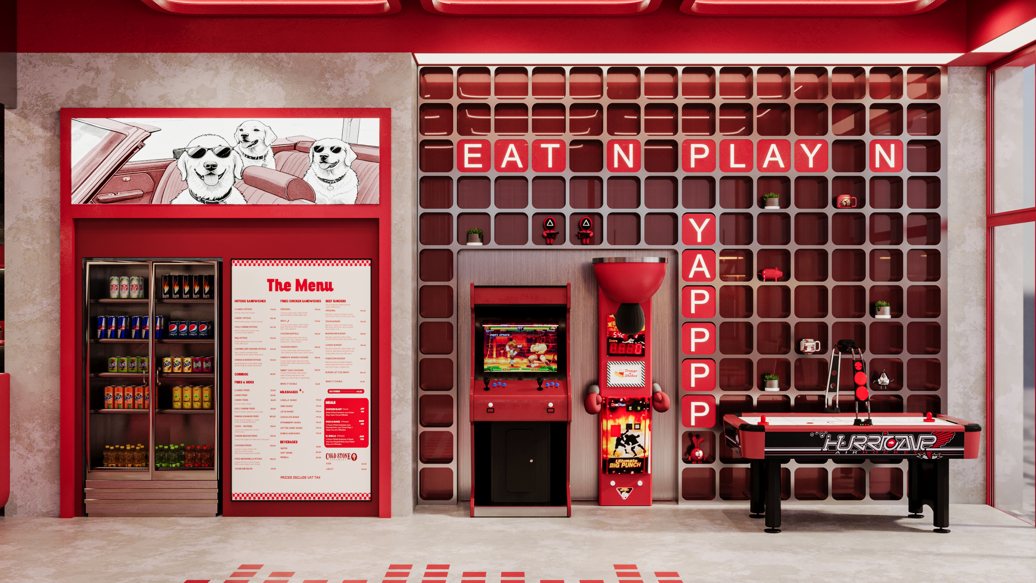 甜品店 Dawgs N Shakes-3