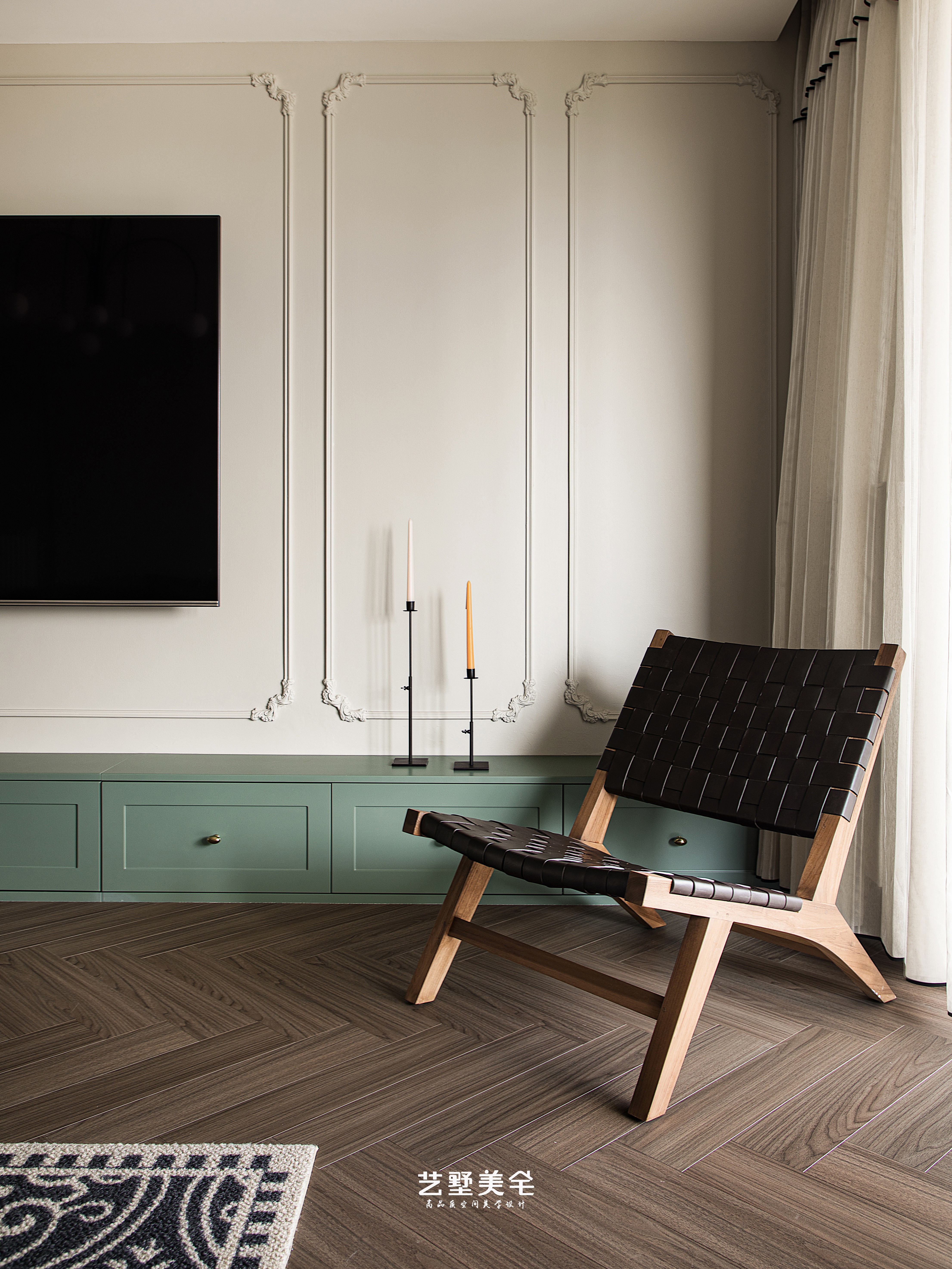 合肥*万科森林公园棕调复古风设计丨中国合肥-15