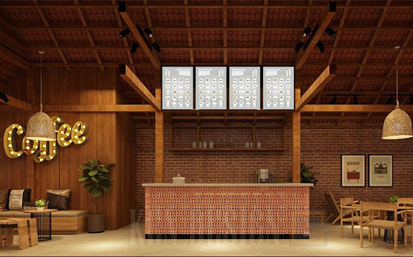 越南河静Bách先生现代咖啡馆与传统房屋建筑设计丨Ken Design-22