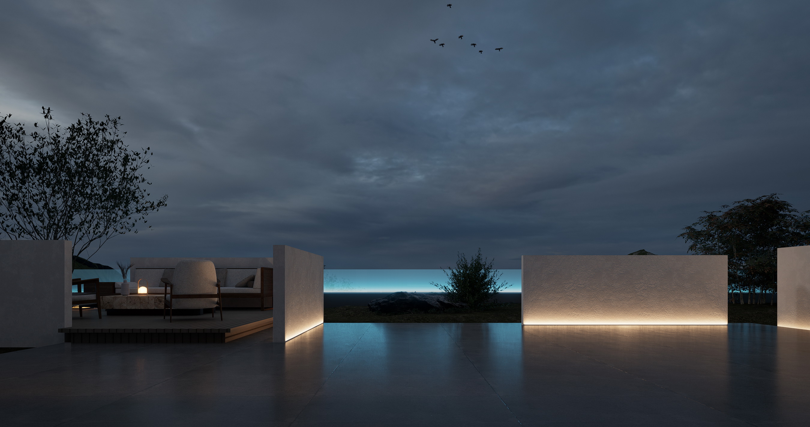 万境壹空·朝花夕拾私人茶会所空间设计丨万境壹空美学设计师-26