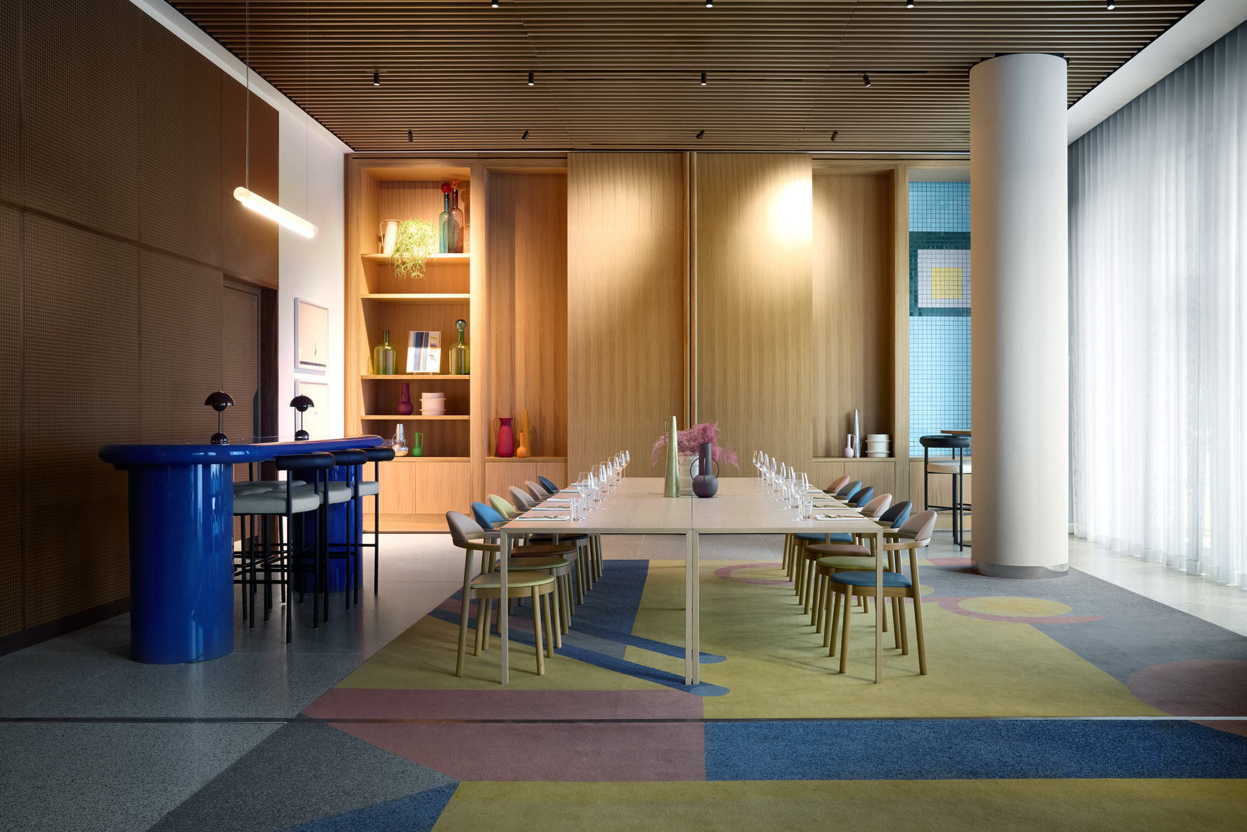 Kimpton Main Frankfurt酒店丨德国法兰克福丨伦敦Waldo Works建筑工作室-3