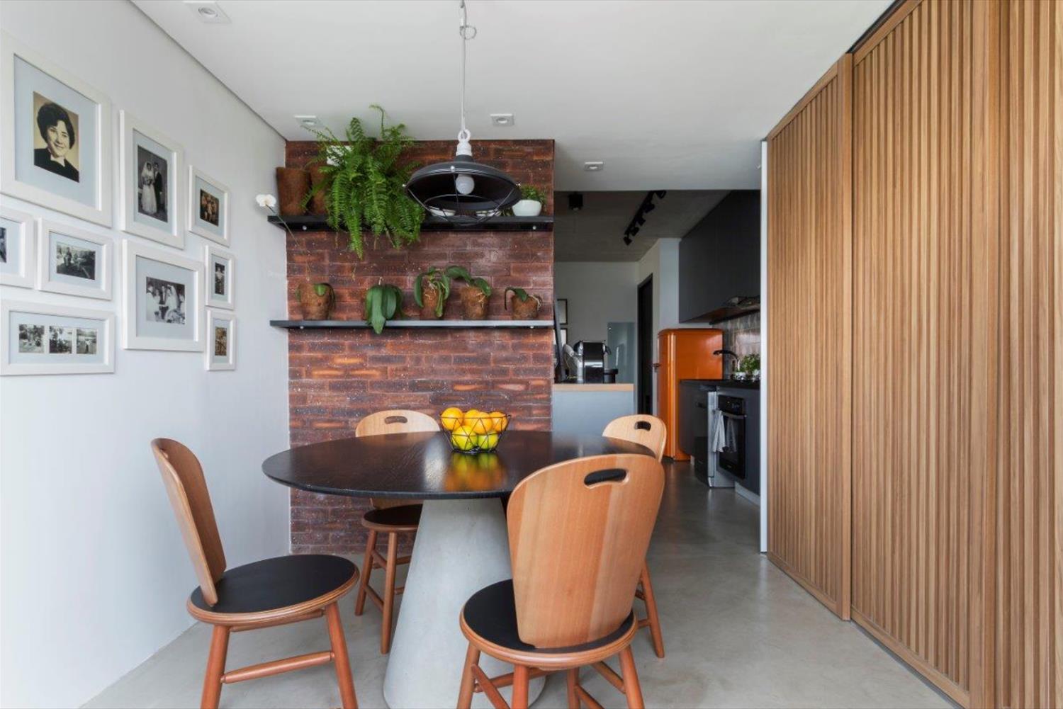 巴西 Vila Olímpia 公寓 | 色彩斑斓的温馨之家-6