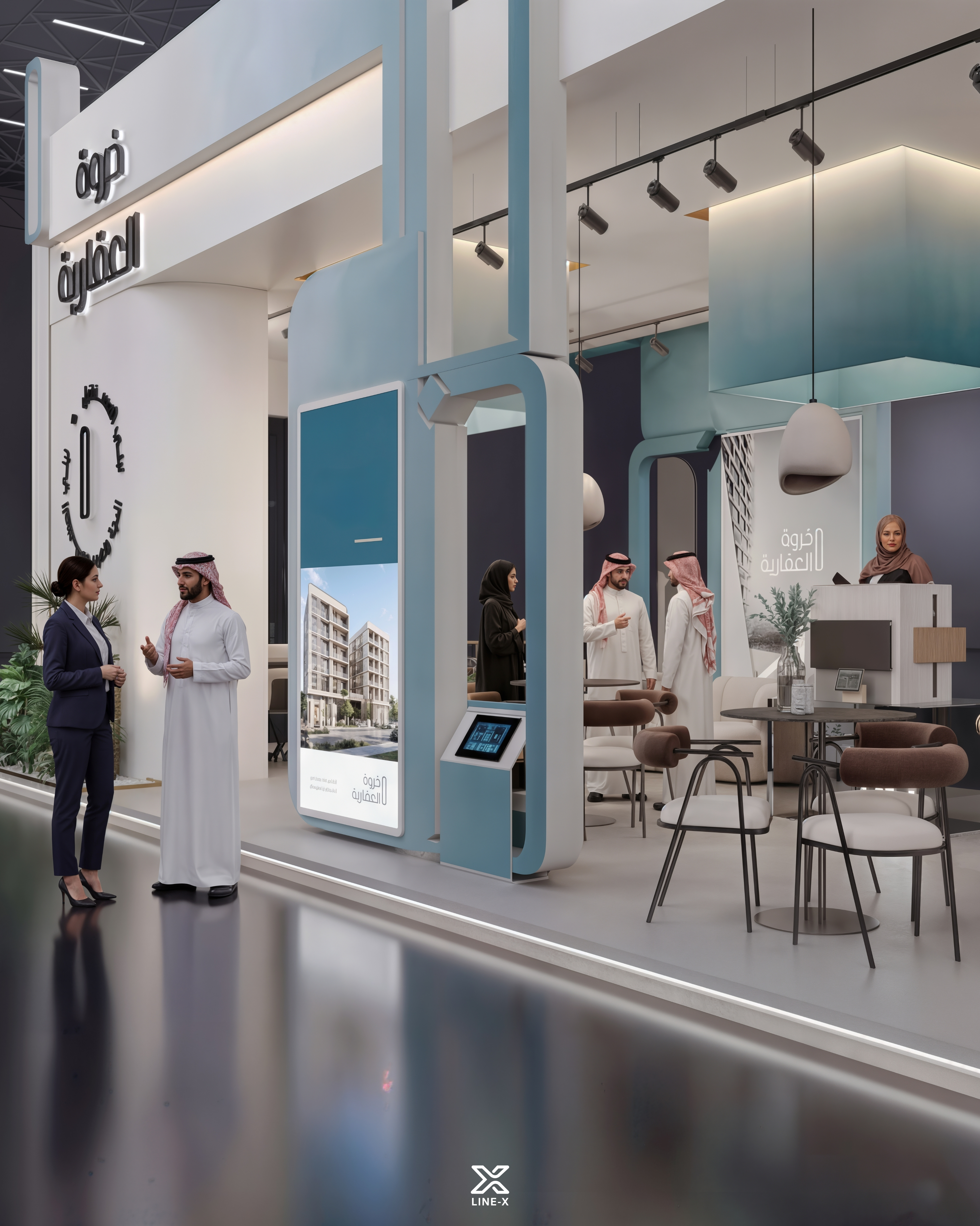 ZARWH Real Estate booth at Restatex Riyadh-8