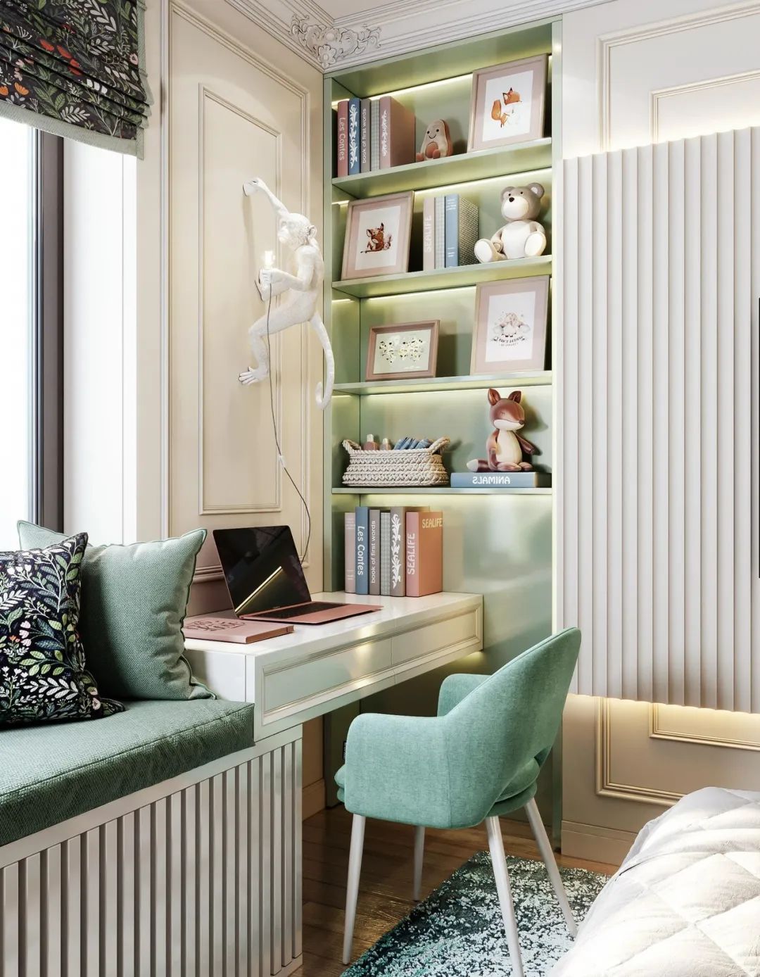 87㎡黄铜轻奢时尚家居丨Artis Interiors-28