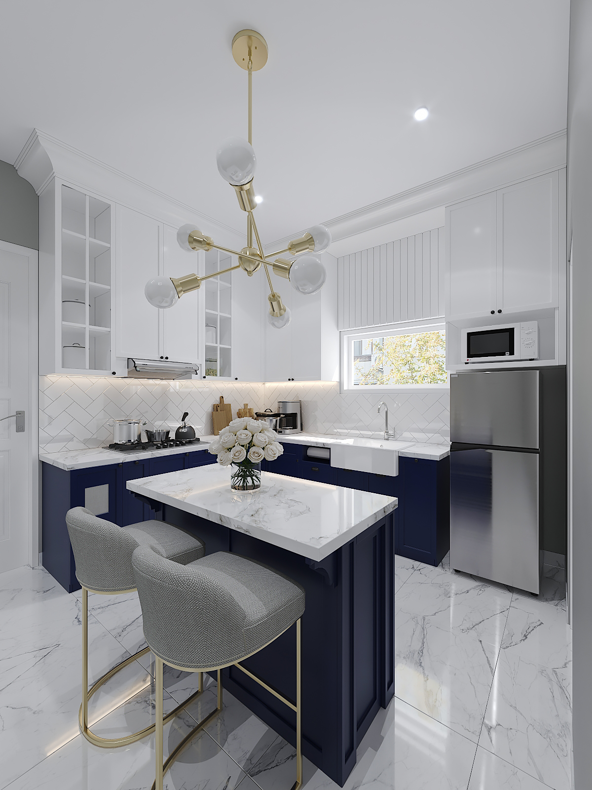 Kitchenset Victoria Style | CGI-4