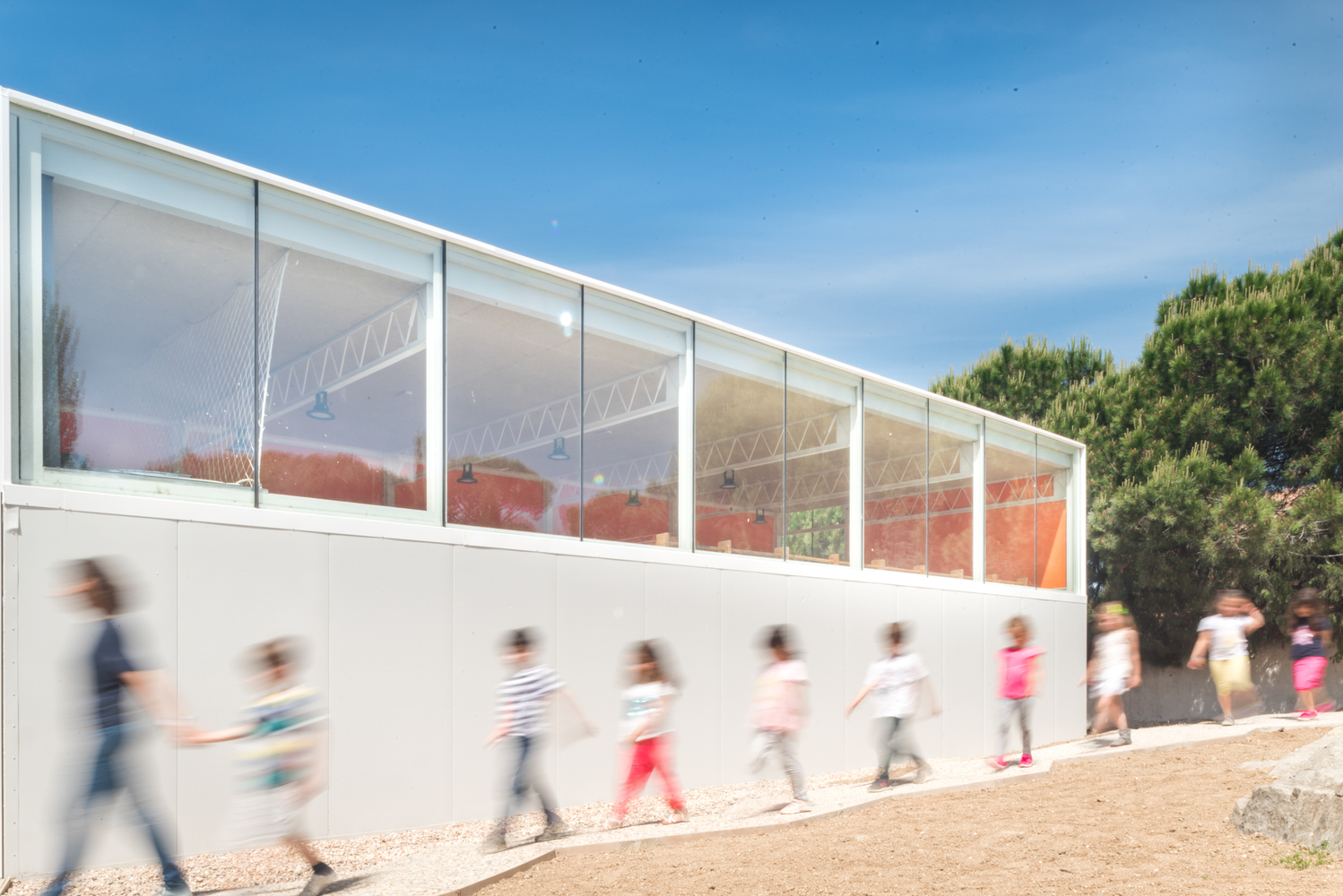 西班牙NuestraSeñorade Lourdes学校体育馆-5