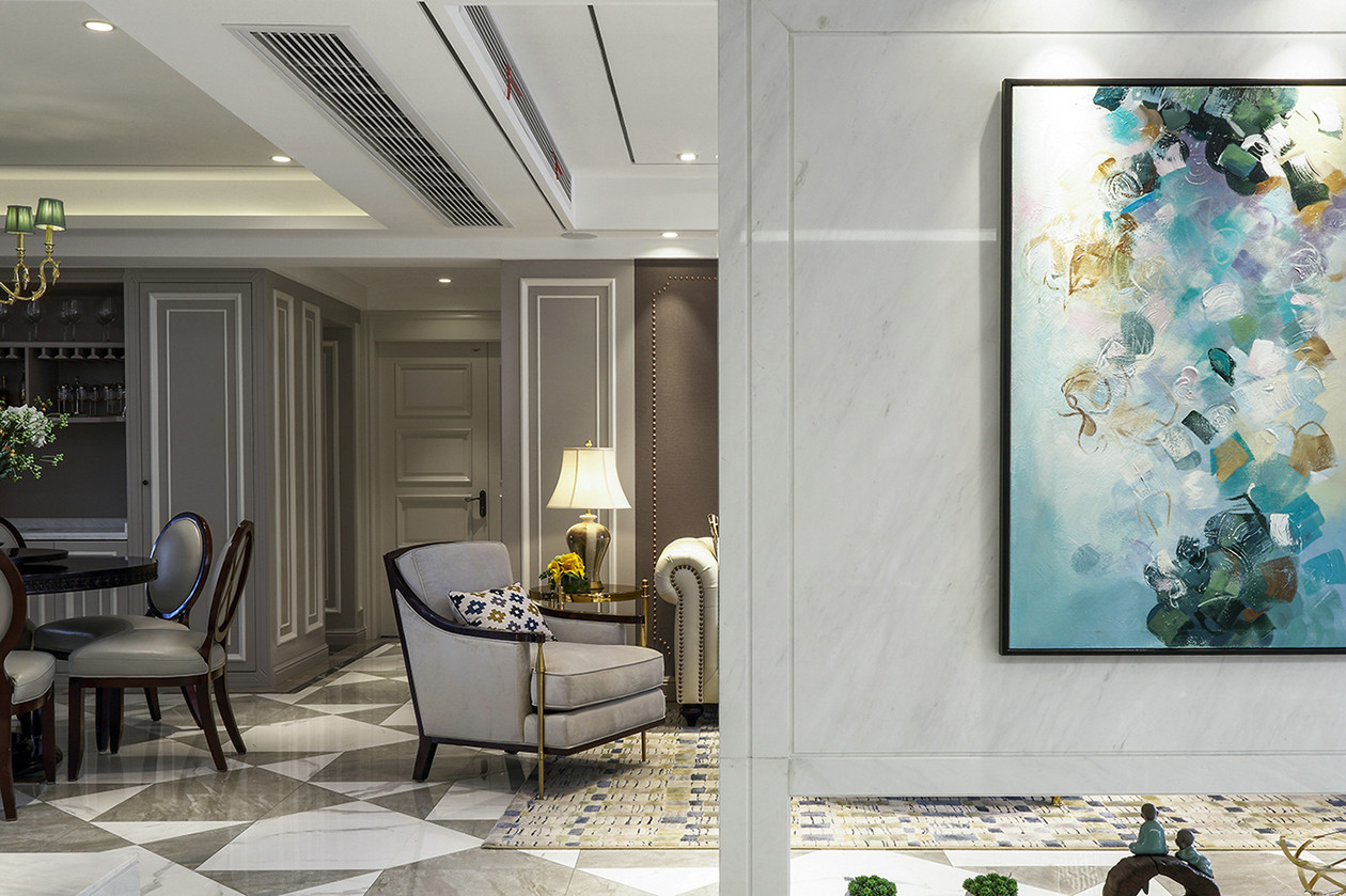 江阴院子 | 现代美式混搭，288 平米私宅绽放年轻心态-14