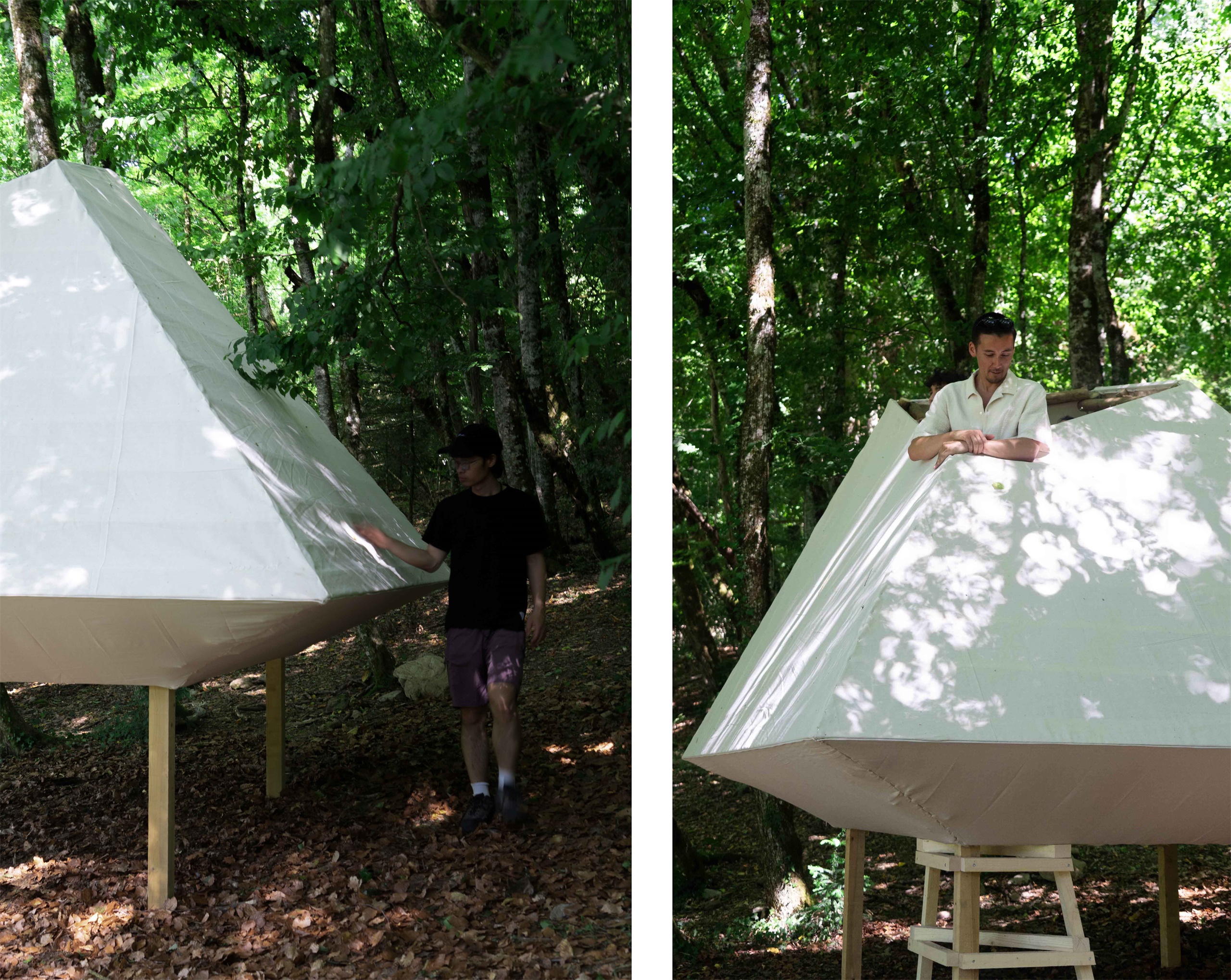 冥想小屋·A“light”paper cage丨法国丨无意义建筑-54