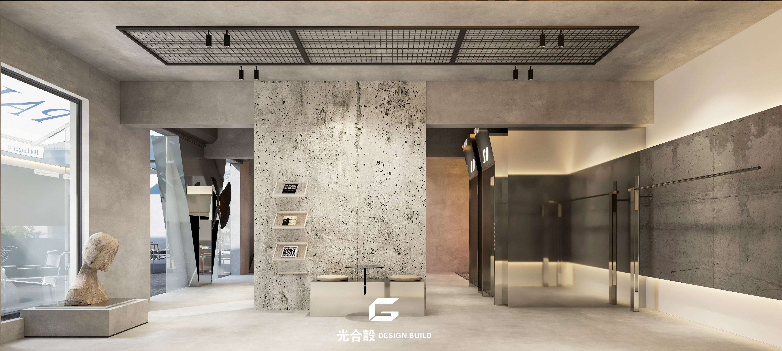 商业空间 咖啡X潮流服装店-16