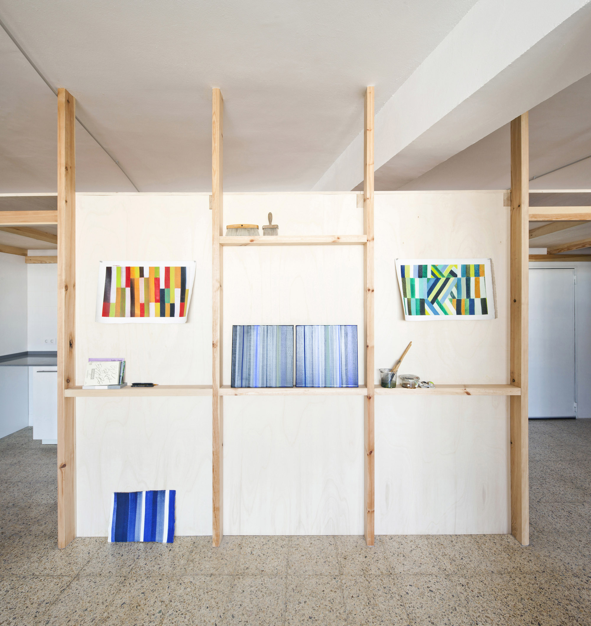 西班牙艺术家佩雷斯·波罗工作室设计丨西班牙巴塞罗那丨Anna & Eugeni Bach-22