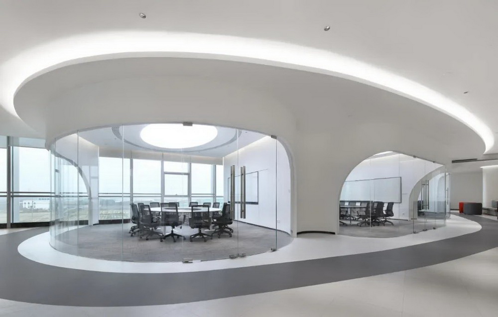 荣庆物流中国总部公共办公区室内设计丨艾迪尔上海-22