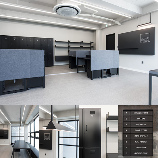 极简黑白调，办公空间设计典范-1