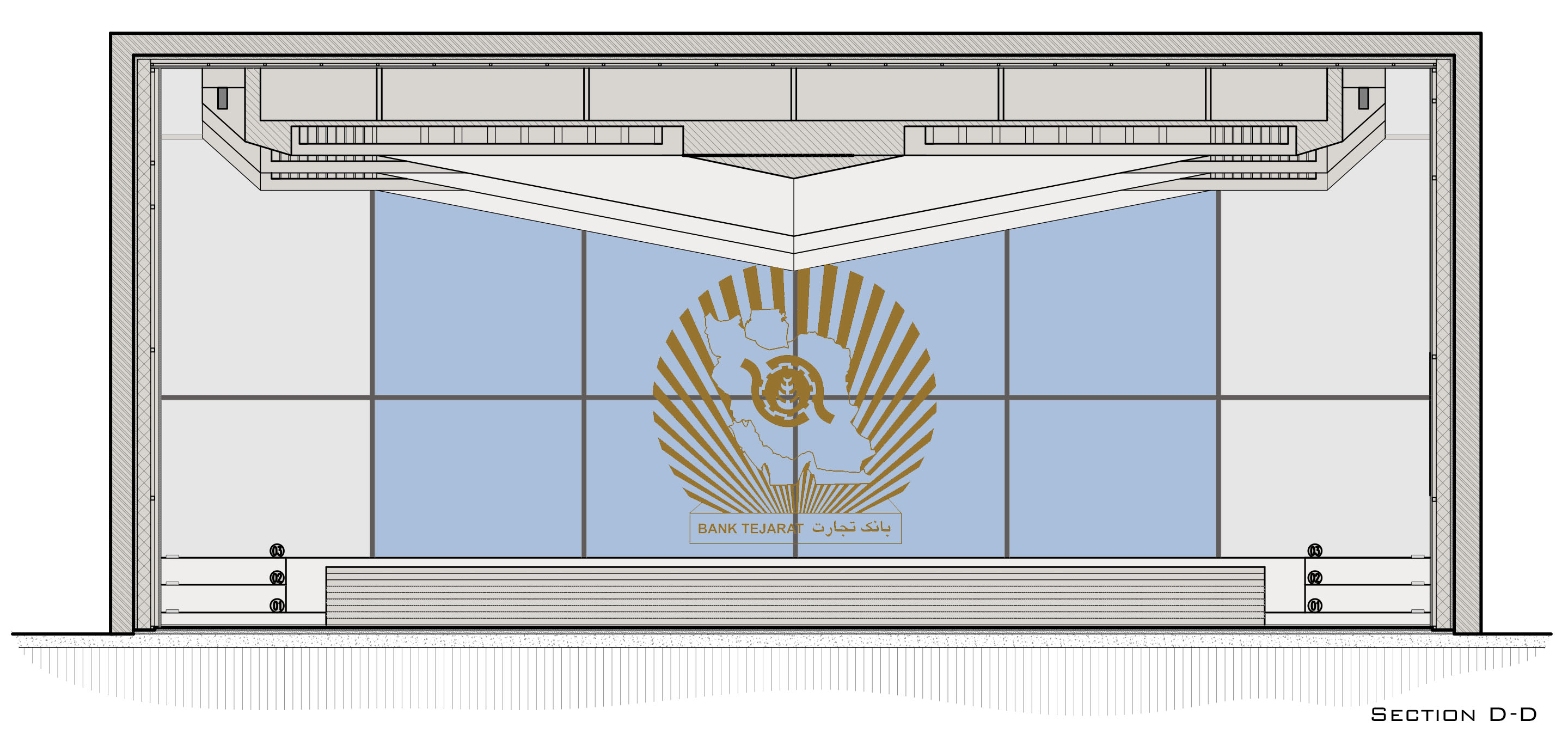 Ardabil Tejarat 银行露天剧场——功能与美感的完美结合-34