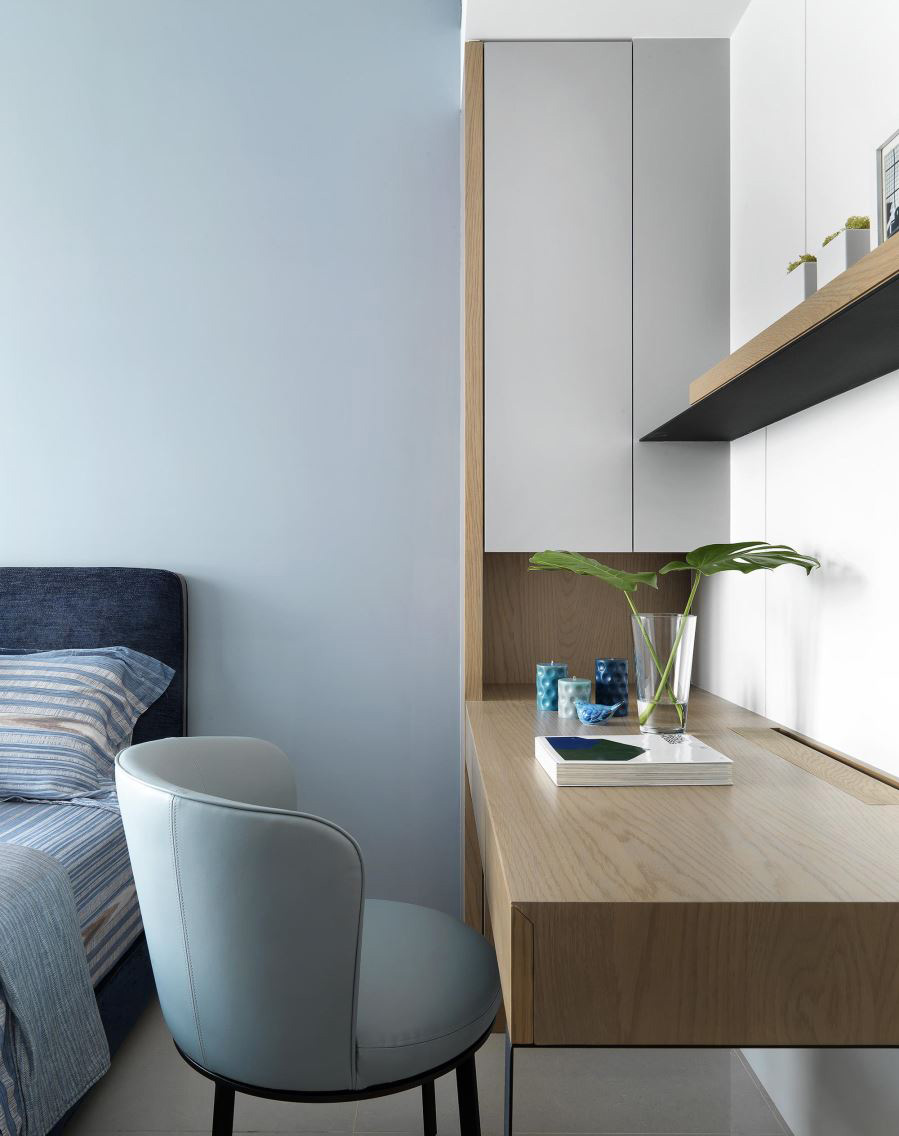 155㎡现代风四口之家,空间利用与自然日光的美妙融合-19