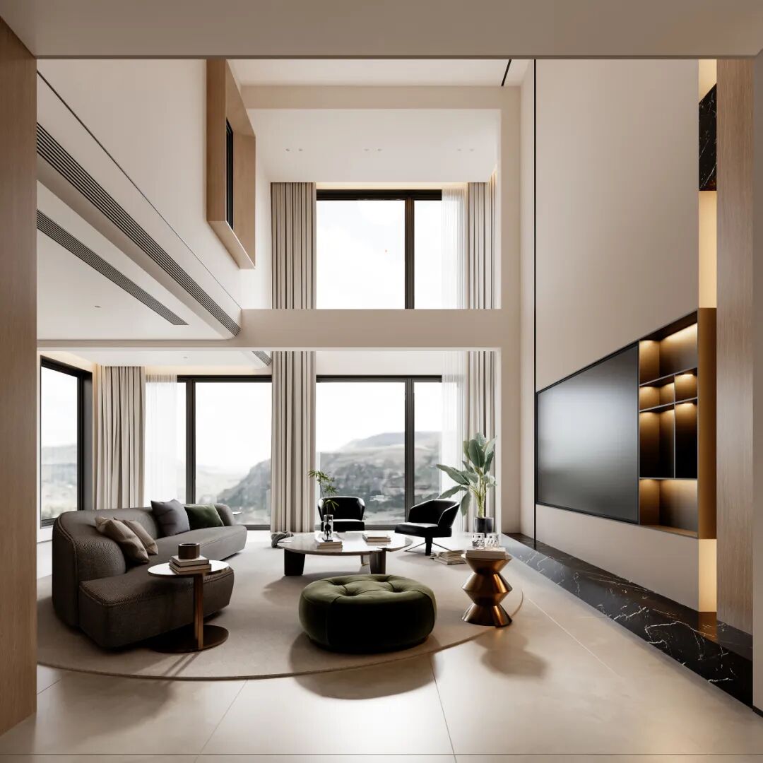 450㎡现代叠墅 卓悦城丨中国湖南丨纵向·空间设计-27