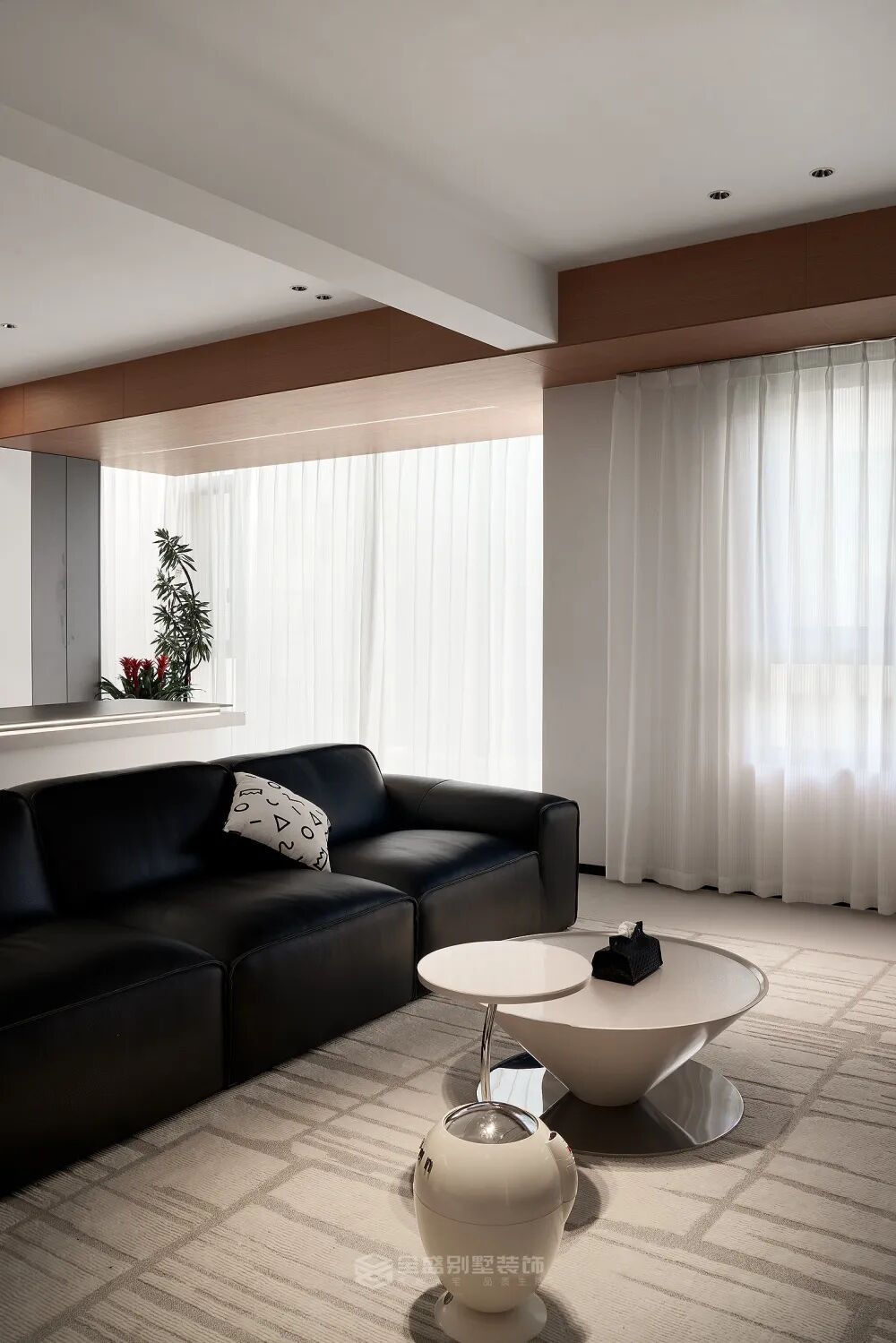 200㎡现代风|禧瑞江南：每一处留白都盛着生活的诗意-22