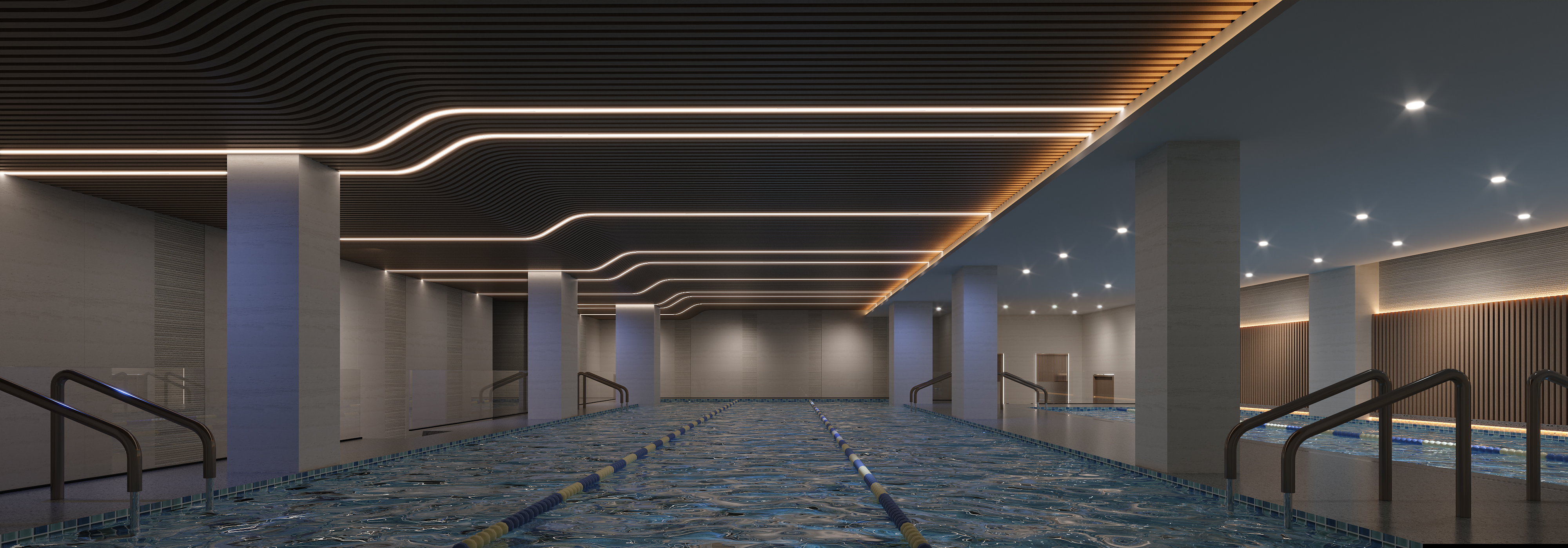 健身房 台球 瑜伽馆—白龙马效果图-7