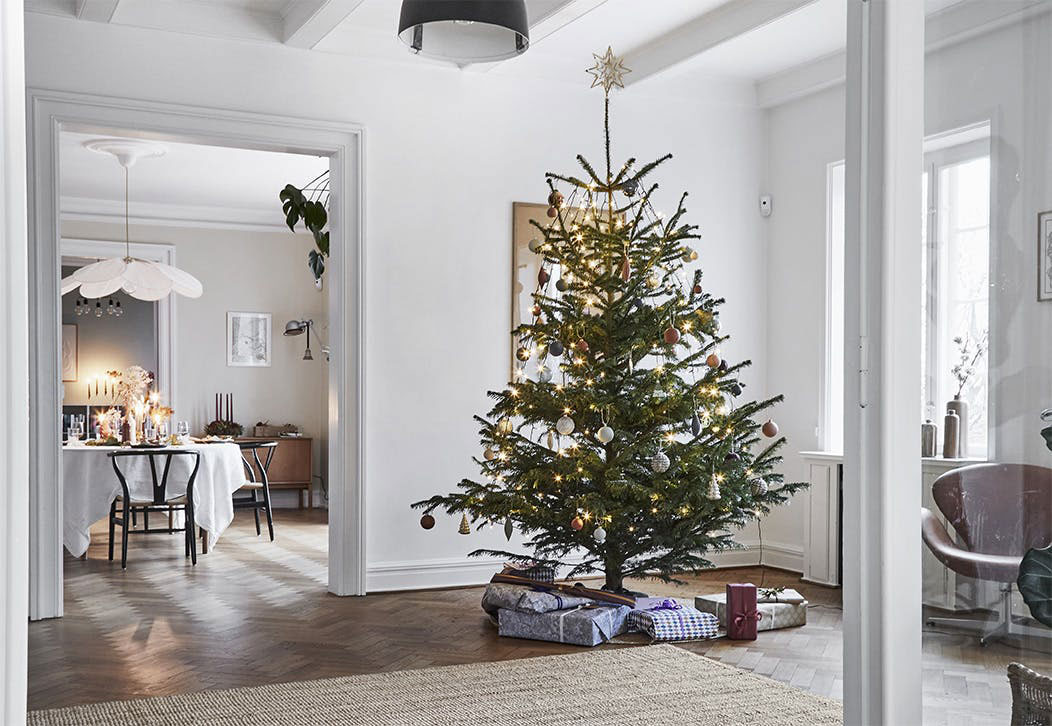 丹麦历史别墅优雅圣诞内饰设计-11