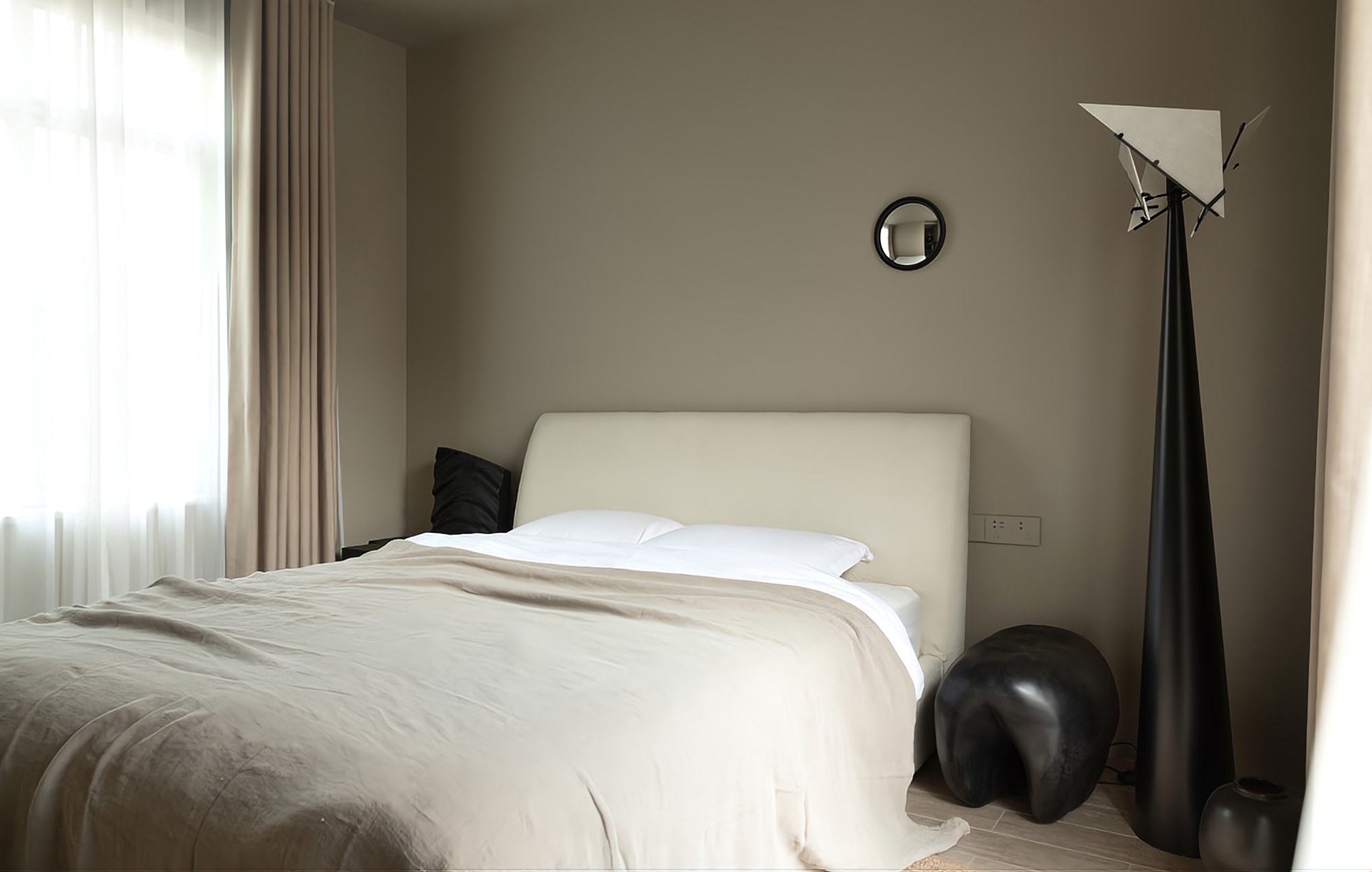 米色中古风的家丨中国河北丨NOTHING DESIGN-19