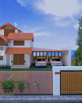 Twin Courtyard Farmhouse Residence | Kolhar