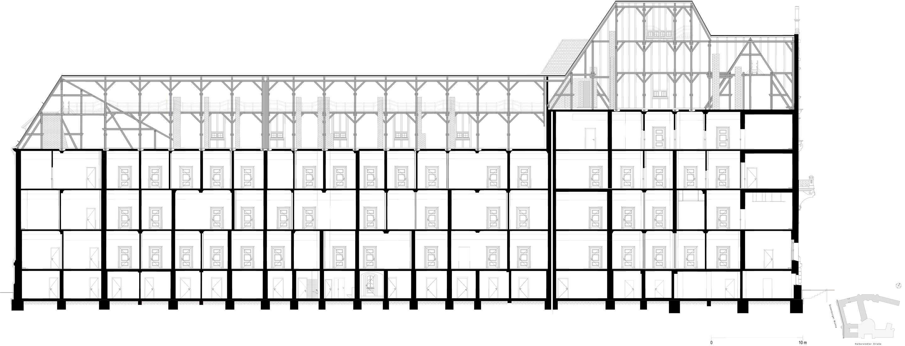 德国马格德堡地区法院修复项目丨TCHOBAN VOSS Architekten-63