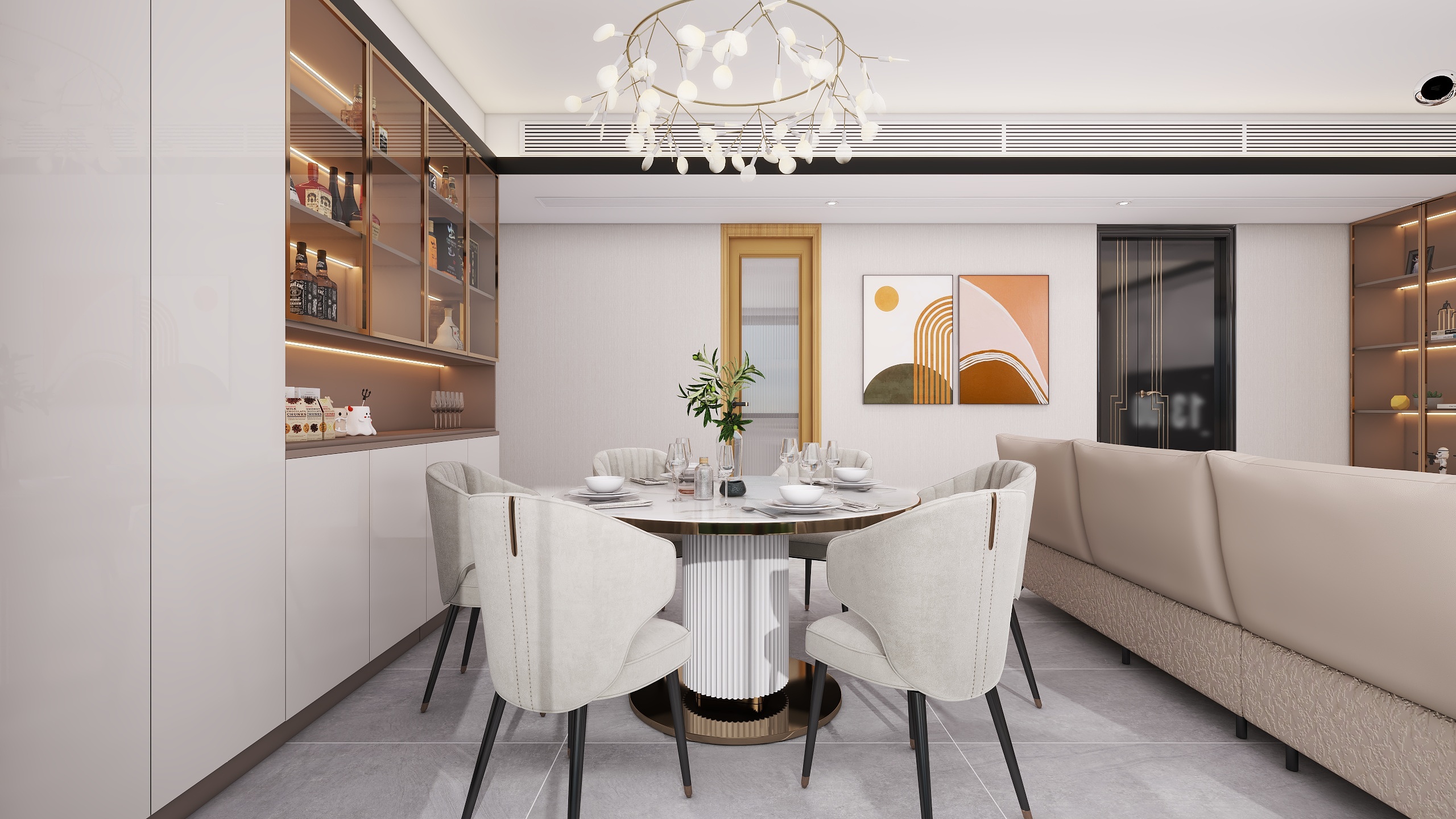 四川成都龙光天瀛（117平方现代简约四居室）-18