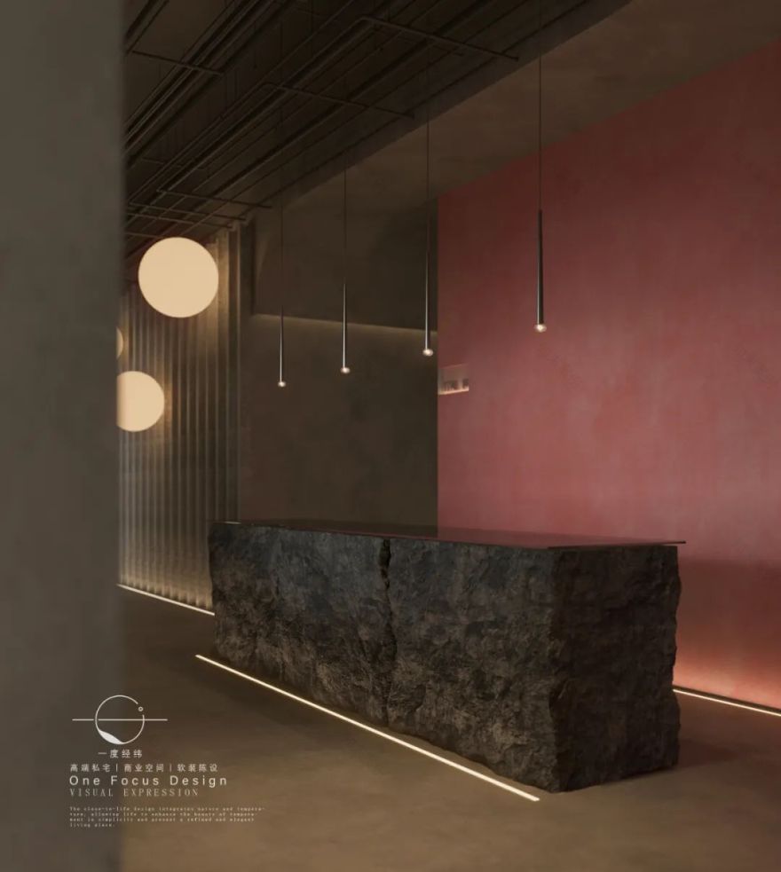 摩登东方 · 陨石灵感下的现代空间设计丨中国深圳丨ONE FOCUS DESIGN-60
