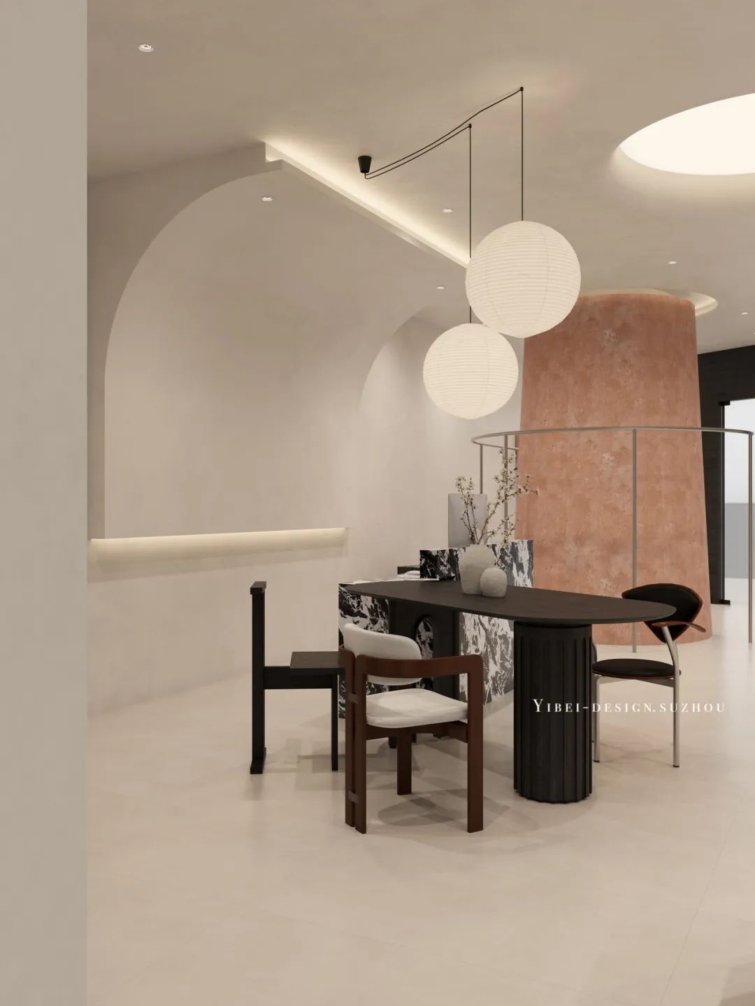 极简中呼吸着松弛丨商业空间设计丨中国苏州丨YIBEI DESIGN-5