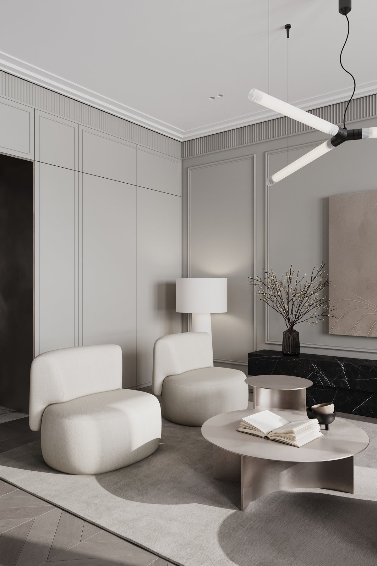 Riverpark TR 住宅项目丨俄罗斯莫斯科丨Quadro Room 设计事务所-10