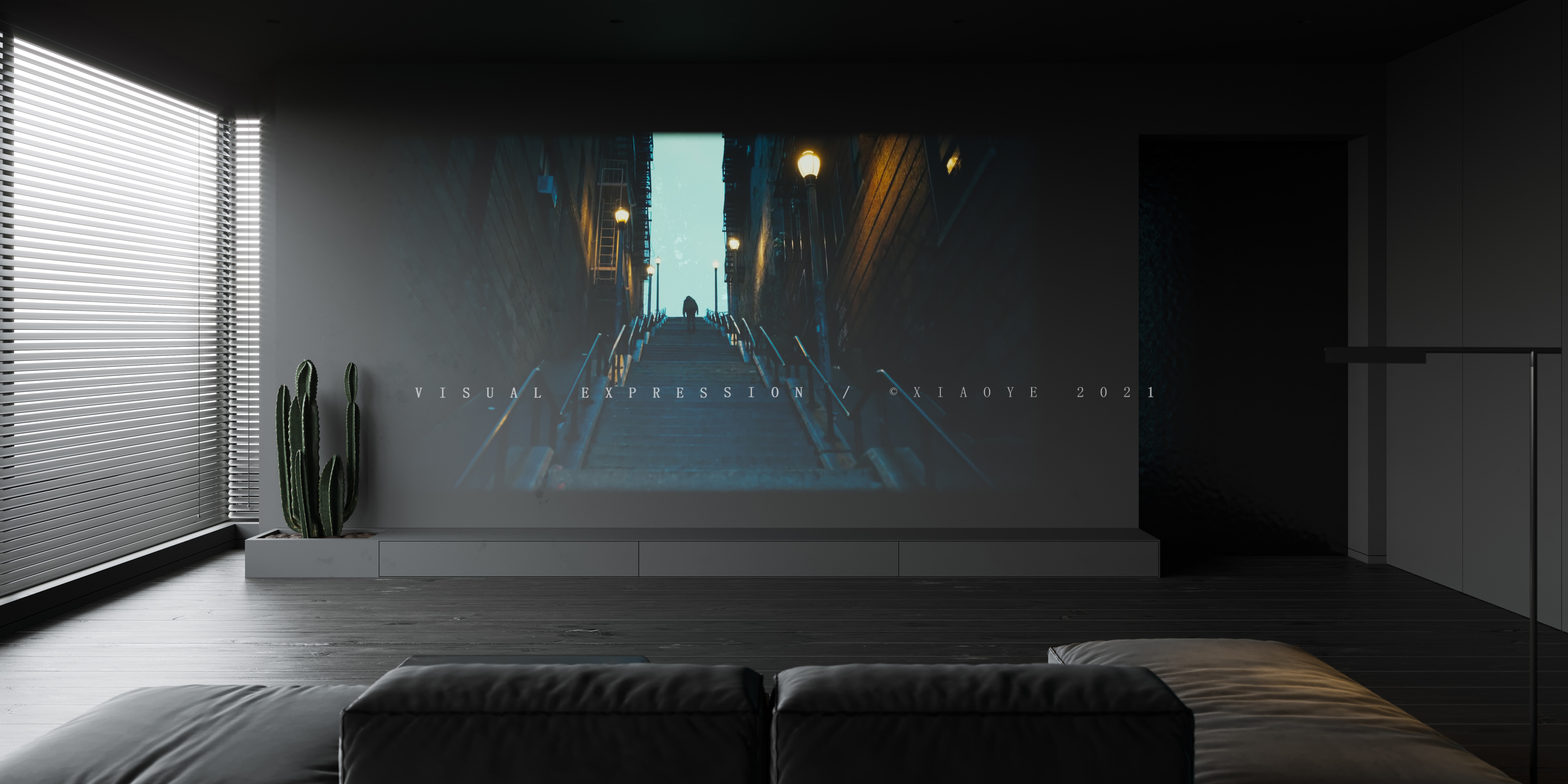 黑色视觉盛宴 · XIAOYE 室内设计作品-4