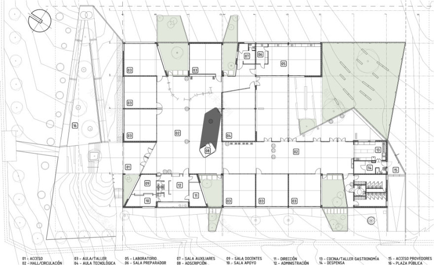 乌拉圭托莱多 CBT 教育中心 | 简约美观的公共教育空间设计-63