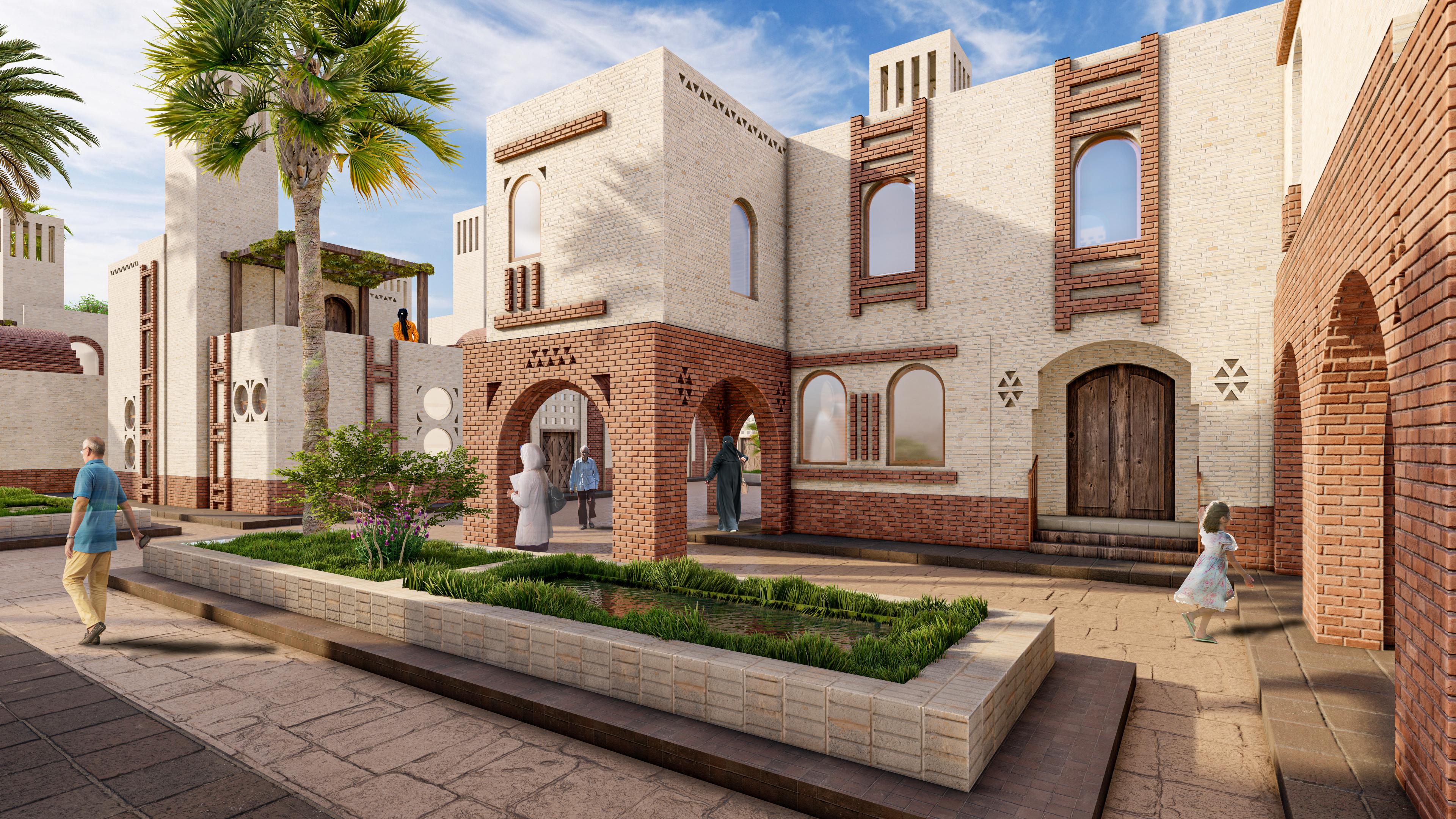 GRADUATION PROJECT - NEW DESERT VILLAGE ( ALTARFAA )-8