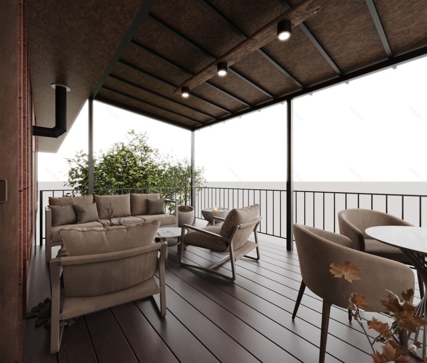 Restaurant Complex Exterior & Interior Design 220 m/2-20