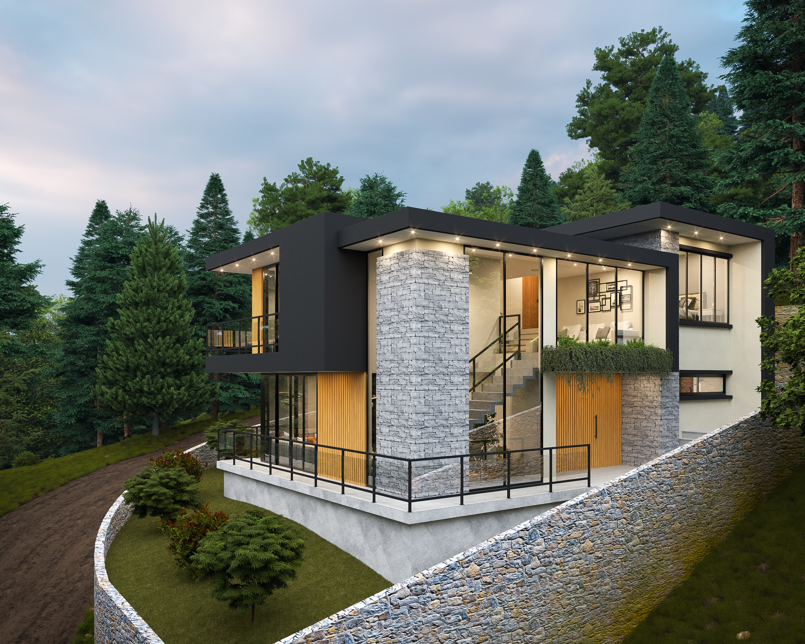 D·G·住宅

注：VIVIENDA常见意思是住宅、住房 ，D·G·可能是特定的缩写、人名首字母等，由于缺乏更多背景信息，此处只能按常规理解进行翻译 丨厄瓜多尔丨Paredes Arquitectura-3