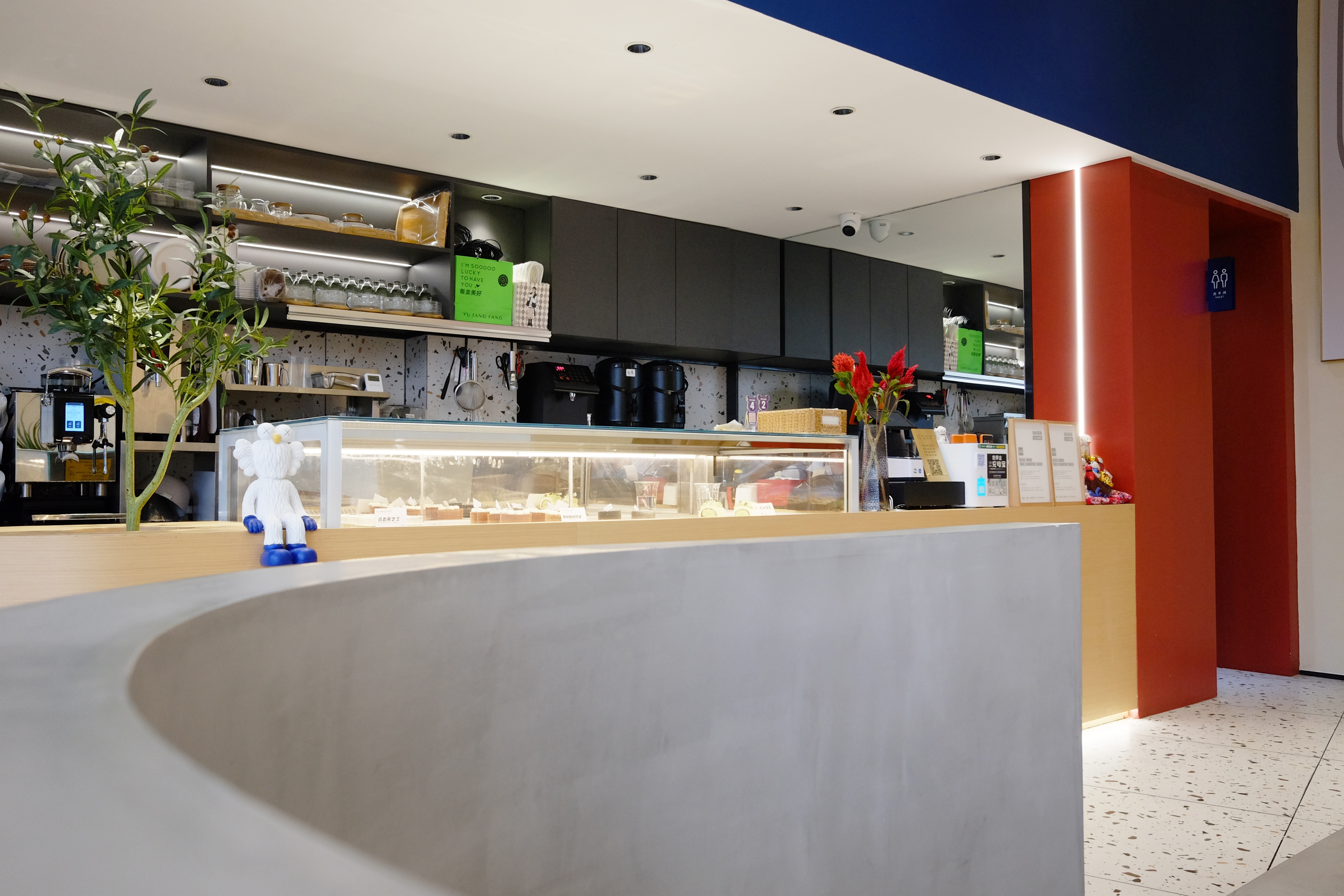 福州福清余方方的甜品店丨中国福州丨黄文星室内设计工作室-7