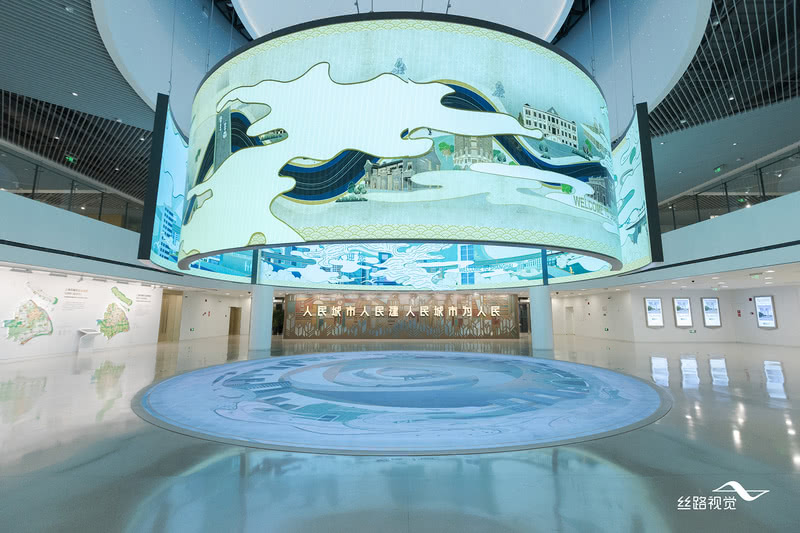 上海城市规划馆多媒体创新解读城市发展丨中国上海丨丝路视觉-9