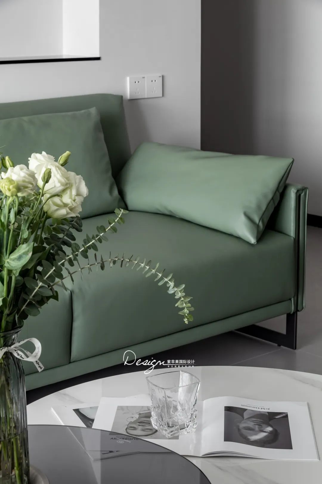 润城第四大道现代简约家居设计丨紫苹果装饰集团-22