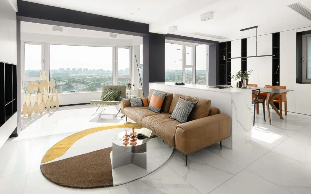 上海 180㎡空中别墅，温暖极简主义打造超美阳光房-30