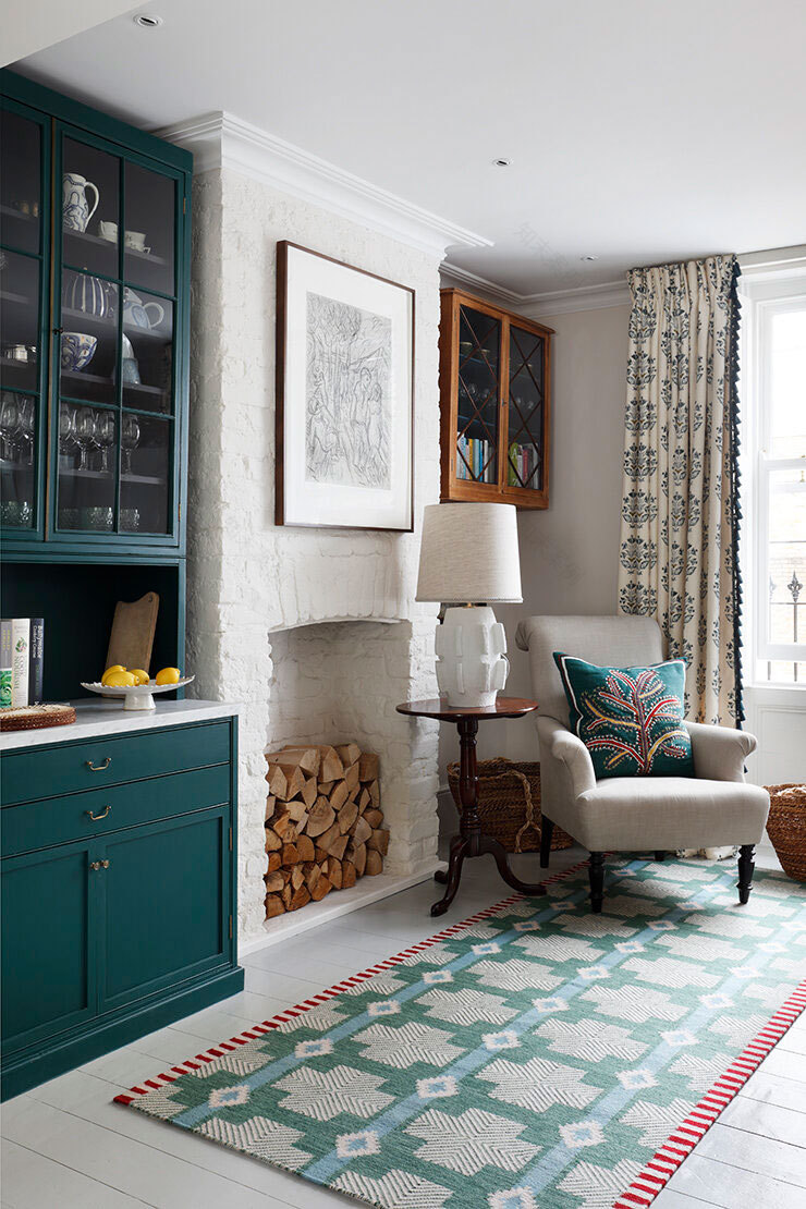 色彩斑斓的英伦风室内设计-12