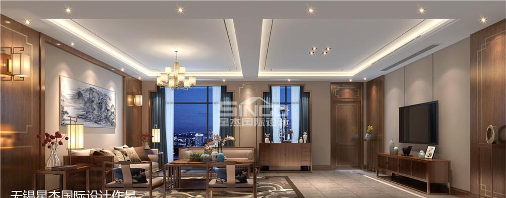 
500平别墅新中式风格 -0