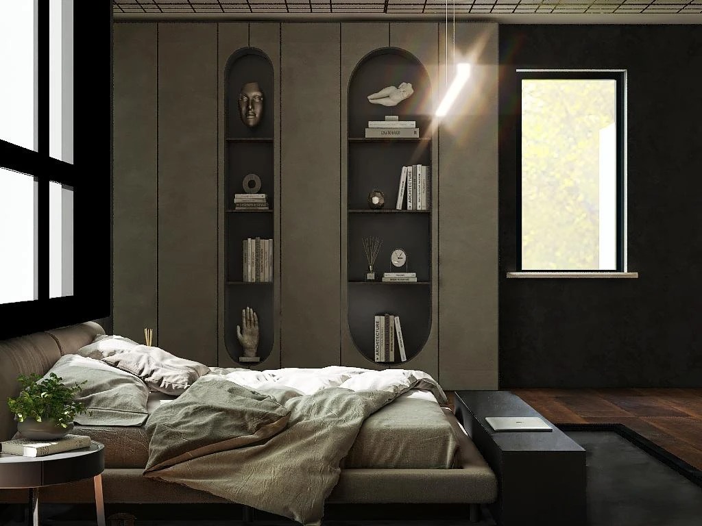 Industrial Bedroom Design-4