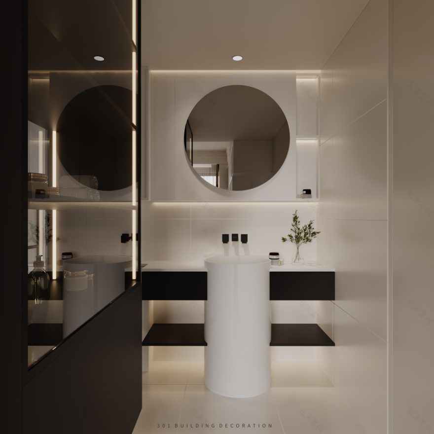 《浮生半日》· 现代家居空间设计丨三零一建筑装饰事务所-34