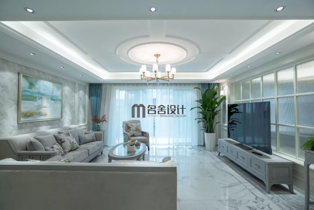 誉珑湖滨 196 平美式简约设计 | 蒙娜丽莎的早餐-25