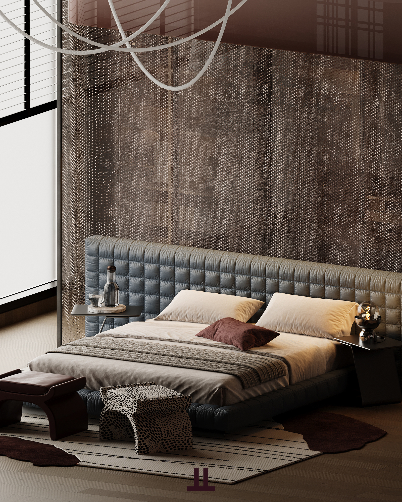 Luxury master bedroom suite design-12